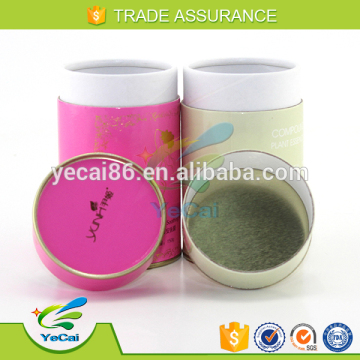 fancy cardboard tea canister packaging