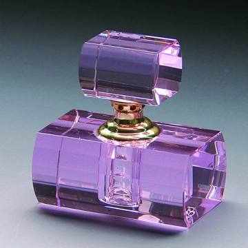 Crystal Perfume Bottle-Purple Lady (0504)