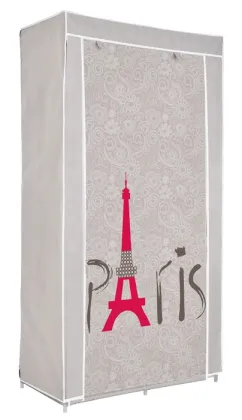 Vintage Metal wardrobe portable wardrobe closet