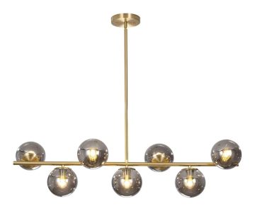 Nordic Modern Glass Ball Metal Pendant Light