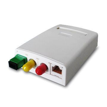 Fiber-optic Mounting Box, Suitable for SC/ST Simplex Adapters and C5U7P90TWH Keystone Jacks