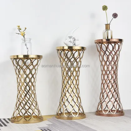 Stainless Steel Vase Stand for Cheap - 2021 New Trend Flower Shelf