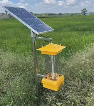 Solar Bug Zapper Lantern Light