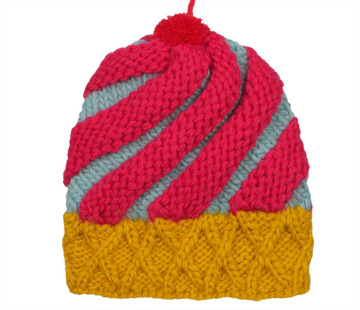 Winter Hot Selling Acrylic Christmas hat for baby