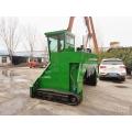 Tracteur compact retourneur de compost