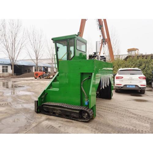 Tracteur compact retourneur de compost