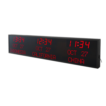 Cheetie CP036 LED LED World World นาฬิกาสำหรับสนามบินและธุรกิจ