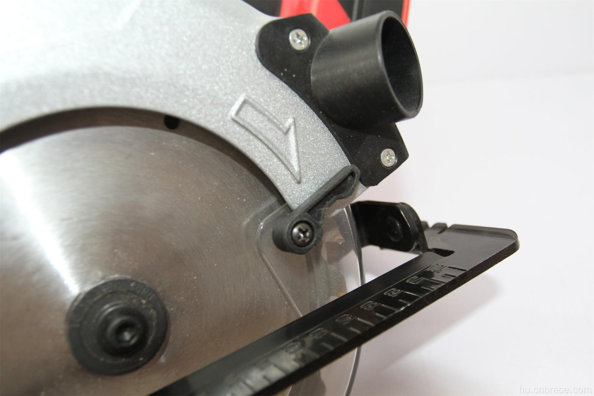 20 V vezeték nélküli 165 mm -es famegmunkálási körfűrész fűrész