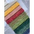 Tejido de tapicería de chenilla texturizada para sofás y muebles