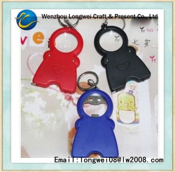 plastic bottle opener/teletubbies bottle opener keyring/bottle opener wholesale