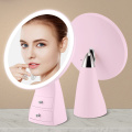 Pink Vanity Mirror με καθρέφτη LED Light