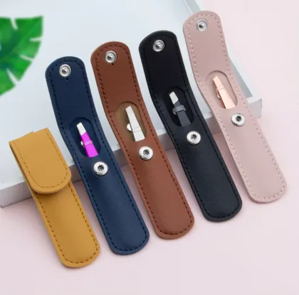 Thick Stainless Steel Oblique Mouth Eyebrow Clip - Beauty Trimming Tool