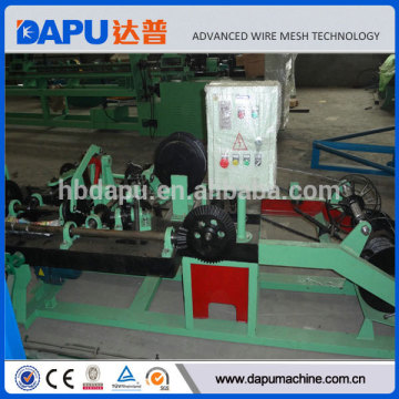 best price normal and reverse twisted barbed wire machine