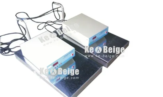 40khz Stainless Steel With Plating Immersible Ultrasonic Transducer / Ultrasonic Submerged Transducer