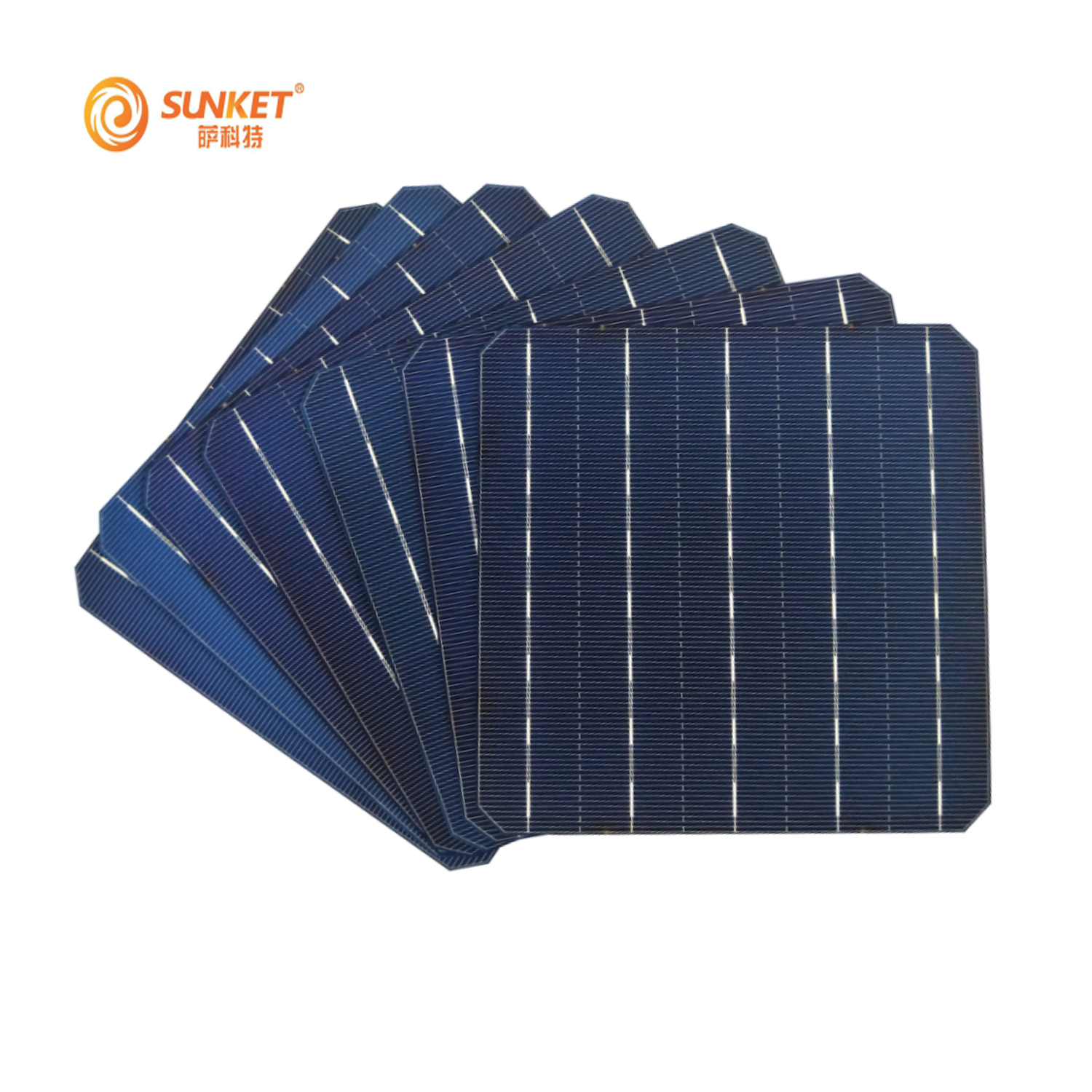 Celda de panel solar barata de 6 pulgadas y 156,75 mm