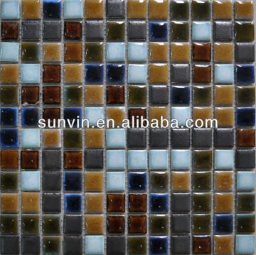 glazed ceramic hand made mosaic tile for bed room high light