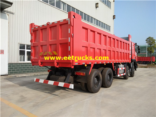 50ton 8x4 الرمال تحمل الشاحنات