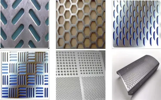 galvanized perforated metal sheet