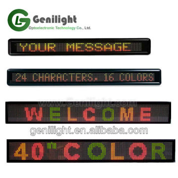 Super Blipolo de exibição de LED colorida
