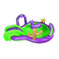 Inflatable PVC Swimming Pool Recreation Center With Slide