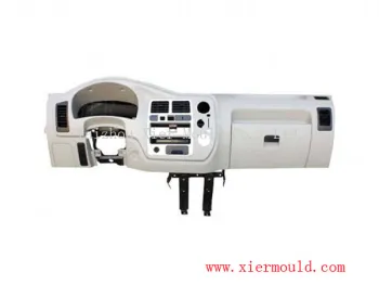 Instrument panel and console floor mould