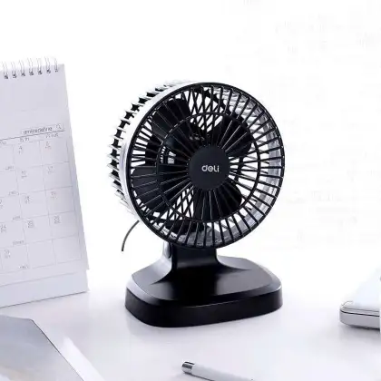 USB air circulation desk fan