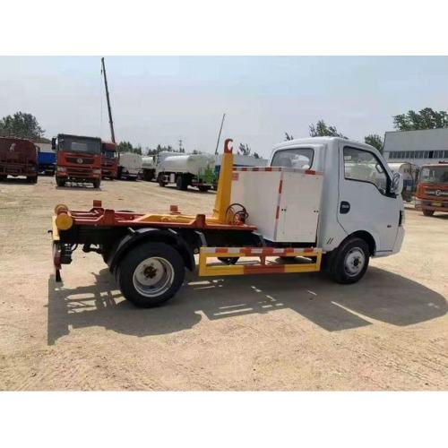 Dongfeng Small Hydraulic Arm Hook Lift Garbage Truck