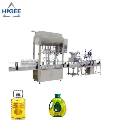 Automatic Soybean Oil Filling Machine for Edible Oils