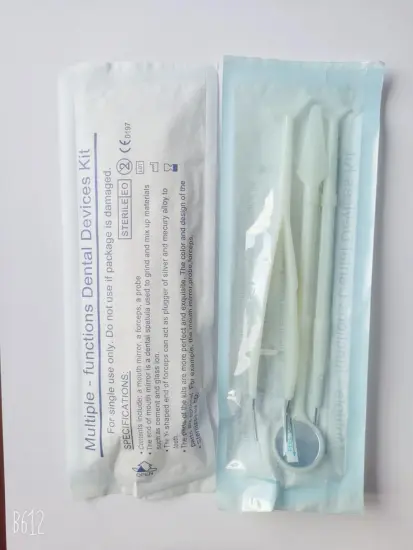 Disposable Dental Instruments Kit ABS and Stainless Steel Material
