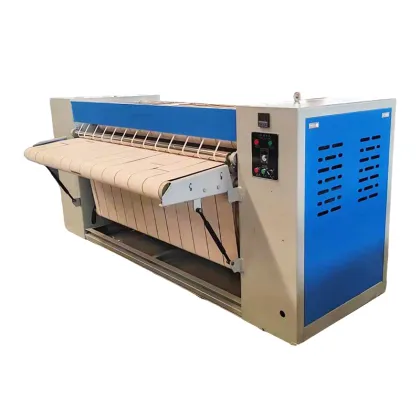 Fully automatic commercial laundry ironing machine