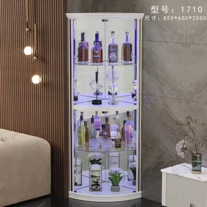 Modern Wine Bar Style Living Room Furniture Partition Cabinet for Wine Display
