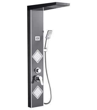 Bathroom Shower Tower System Rainfall Shower Panel