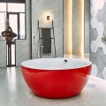 Air Bubble Bathtub Simple Eco Friendly Acrylic Soaking Mini Bathtub