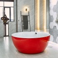 Simple Eco Friendly Acrylic Soaking Mini Bathtub