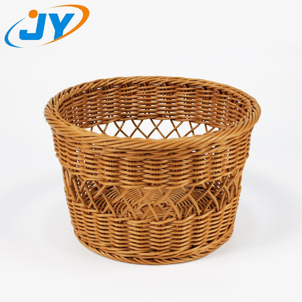 Round food grade metal wire bread basket