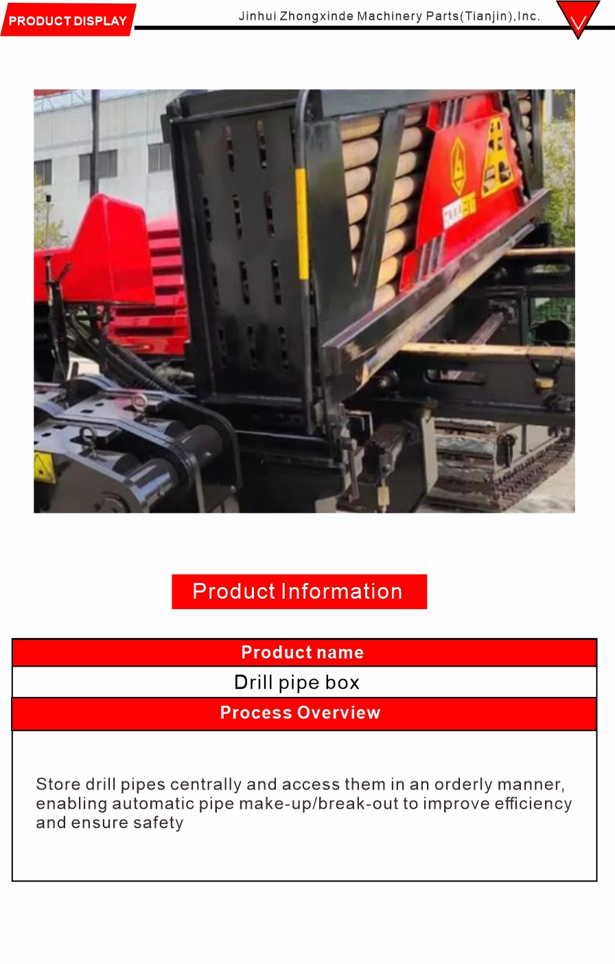 Horizontal Directional Drilling Drill Rod Box
