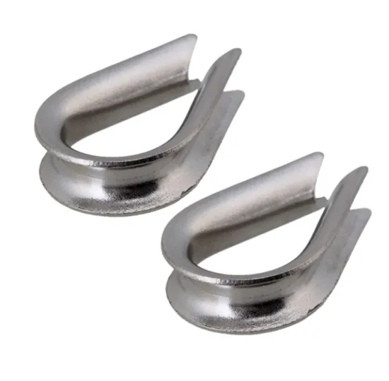 Forged Galvanized G-411 US Type wire rope thimble