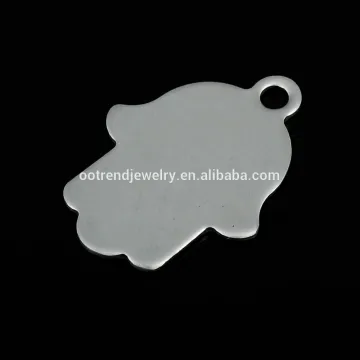 Hand ,heart ,round ,oval ,triangle ,retangular ,square cutting custom engraving metal jewelry tags