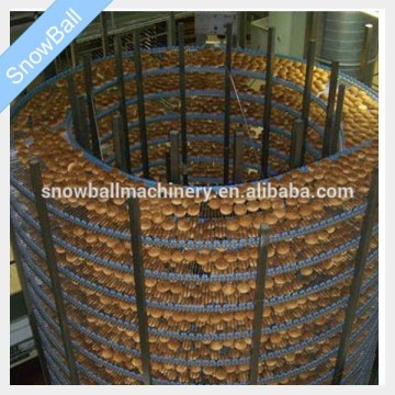 IQF Fast Air Blast Single Spiral Freezer