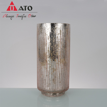 Ato Vintage Glass Vase المجفف زهرة الزهرة