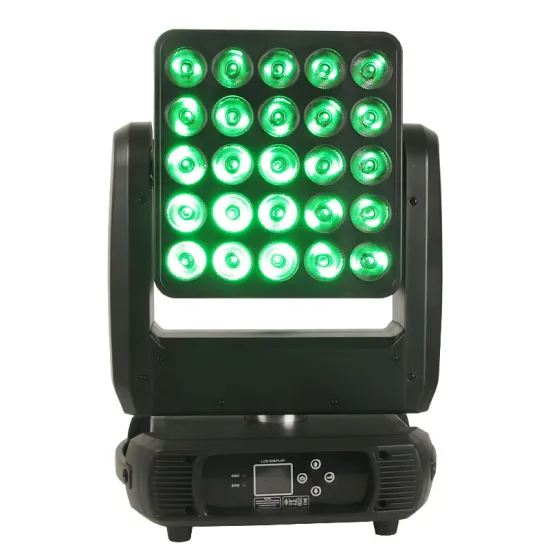 MITUSHOW China Manufacture Sale 5x5 25Pcs*12W Matrix RGBW 4in1 LED Wash Moving Head Light