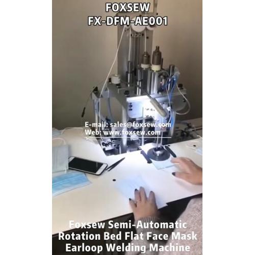 Machine de soudure semi-automatique de masque facial de contour d&#39;oreille