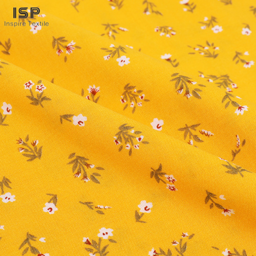 Stock Rayon Challis Polint Patterns Fabric