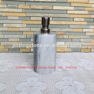 Grey Marble Soap dispenser /lotion dispenser /stone shampoo bottle /shampoo box