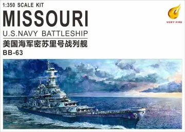 Very Fire VF350909 1/350 USS Navy Battleship BB-63 Missouri ship model kit 2019