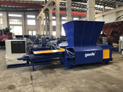 Aluminum Cans Metal Scrap Baler Machine
