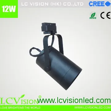 LED lighting/12W CREE LED Tracklight for Clothing Shop /Dimmable