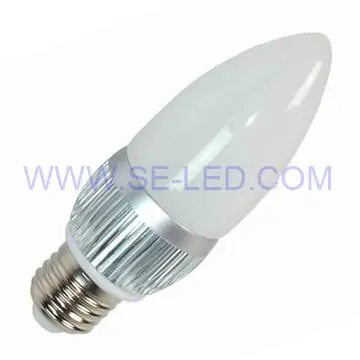 4W E17 LED Candle Light with Light Pipe