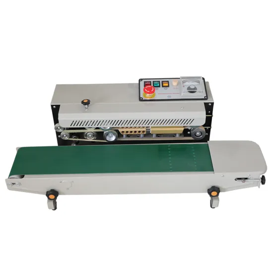 FR-900 Continuous Bag Sealing Machine with Date Coding