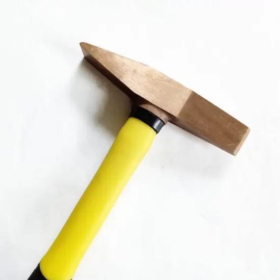Non-sparking Be-cu Hammer Scaling Fiber Handle 300g